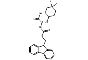 (S)-2-((((9H-Fluoren-9-yl)methoxy)carbonyl)amino)-3-(4,4-difluorocyclohexyl)propanoic acid, 2276607-04-4, undefined, 