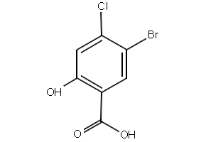 5-Bromo-4-chloro-2-hydroxybenzoic acid, 142167-38-2, undefined, 