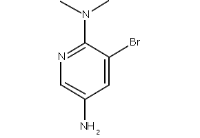 5-Amino-3-bromo-2-(N,N-dimethylamino)pyridine, 813425-36-4, undefined, 