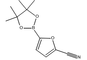 5-(4,4,5,5-Tetramethyl-1,3,2-dioxaborolan-2-yl)furan-2-carbonitrile, 1111096-21-9, undefined, 