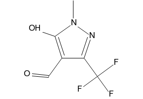 5-Hydroxy-1-methyl-3-(trifluoromethyl)-1H-pyrazole-4-carboxaldehyde, 179732-64-0, undefined, 