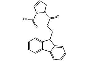 (S)-1-(((9H-Fluoren-9-yl)methoxy)carbonyl)-2,5-dihydro-1H-pyrrole-2-carboxylic acid, 135837-63-7, undefined, 