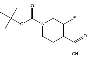 1-(Boc)-3-Fluoropiperidine-4-carboxylic acid, 1303974-46-0, undefined, 