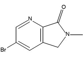 3-Bromo-6-methyl-5,6-dihydro-pyrrolo[3,4-b]pyridin-7-one, 1254319-55-5, undefined, 