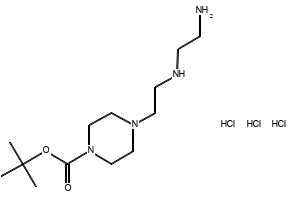 tert-Butyl 4-(2-((2-aminoethyl)amino)ethyl)piperazine-1-carboxylate trihydrochloride, 2901085-31-0, undefined, 