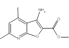 Methyl 3-amino-4,6-dimethylfuro[2,3-b]pyridine-2-carboxylate, 801228-39-7, undefined, 