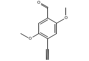 4-Ethynyl-2,5-dimethoxybenzaldehyde, 1208264-50-9, undefined, 