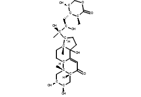 (3S,4S,5R)-4-((2R,3R)-2,3-Dihydroxy-3-((2S,3R,5R,9R,10R,13R,17S)-2,3,14-trihydroxy-10,13-dimethyl-6-oxo-2,3,4,5,6,9,10,11,12,13,14,15,16,17-tetradecahydro-1H-cyclopenta[a]phenanthren-17-yl)butyl)-5-hydroxy-3-methyltetrahydro-2H-pyran-2-one, 17086-76-9, undefined, 