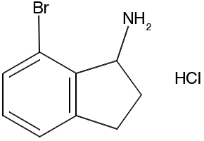 7-Bromo-2,3-dihydro-1H-inden-1-amine hydrochloride, 2061980-70-7, undefined, 