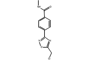 4-(5-(Chloromethyl)-1,2,4-oxadiazol-3-yl)-N-methylbenzamide, 1119452-69-5, undefined, 