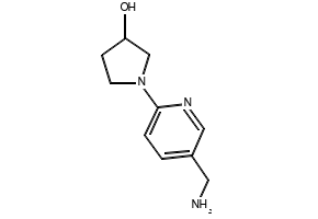 1-(5-(Aminomethyl)pyridin-2-yl)pyrrolidin-3-ol, 1220036-39-4, undefined, 