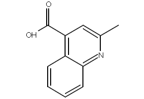 2-Methyl-quinoline-4-carboxylic acid, 634-38-8, undefined, 