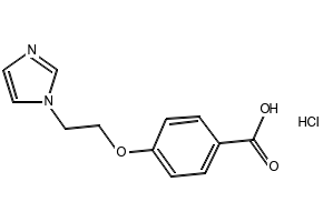 4-(2-(1H-Imidazol-1-yl)ethoxy)benzoic acid hydrochloride, 74226-22-5, undefined, 