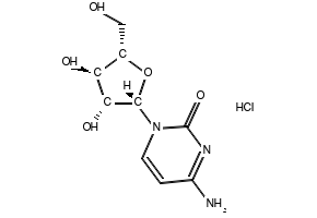 4-Amino-1-((2S,3R,4R,5S)-3,4-dihydroxy-5-(hydroxymethyl)tetrahydrofuran-2-yl)pyrimidin-2(1H)-one hydrochloride