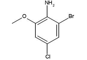 2-Bromo-4-chloro-6-methoxyaniline, 1261895-84-4, undefined, 
