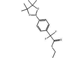 Ethyl 2,2-difluoro-2-(4-(4,4,5,5-tetramethyl-1,3,2-dioxaborolan-2-yl)phenyl)acetate, 1683545-35-8, undefined, 
