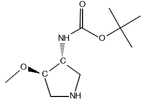 tert-Butyl N-[(3R,4R)-4-methoxypyrrolidin-3-yl]carbamate, 1932066-52-8, undefined, 