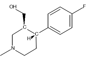 (3S,4R)-4-(4-Fluorophenyl)-3-hydroxymethyl-1-methylpiperidine, 105812-81-5, undefined, 