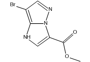 Methyl 7-bromo-1H-imidazo[1,2-b]pyrazole-3-carboxylate, 2090040-33-6, undefined, 