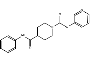 Pyridin-3-yl 4-(phenylcarbamoyl)piperidine-1-carboxylate, 906737-25-5, undefined, 