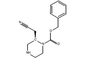 Benzyl (R)-2-(cyanomethyl)piperazine-1-carboxylate, 2306255-32-1, undefined, 