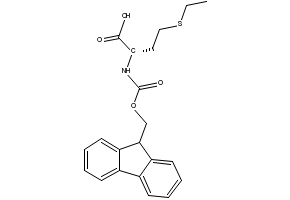 (S)-2-((((9H-Fluoren-9-yl)methoxy)carbonyl)amino)-4-(ethylthio)butanoic acid, 1562431-51-9, undefined, 