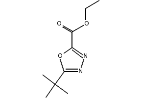 Ethyl 5-(tert-butyl)-1,3,4-oxadiazole-2-carboxylate, 181803-33-8, undefined, 