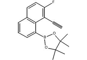 2-(8-Ethynyl-7-fluoronaphthalen-1-yl)-4,4,5,5-tetramethyl-1,3,2-dioxaborolane, 2829287-69-4, undefined, 