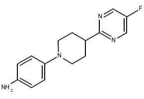 4-(4-(5-Fluoropyrimidin-2-yl)piperidin-1-yl)aniline, 3074712-82-3, undefined, 
