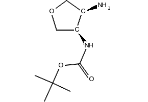 tert-Butyl ((3R,4S)-4-aminotetrahydrofuran-3-yl)carbamate, 1628794-75-1, undefined, 