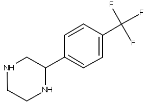 2-(4-Trifluoromethylphenyl)piperazine, 185110-19-4, undefined, 