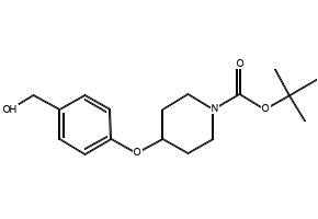 tert-Butyl 4-(4-(hydroxymethyl)phenoxy)piperidine-1-carboxylate, 321337-38-6, undefined, 