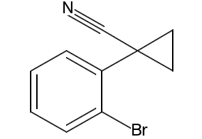1-(2-Bromophenyl)cyclopropanecarbonitrile, 124276-75-1, undefined, 
