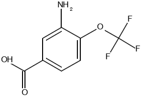 3-Amino-4-(trifluoromethoxy)benzoic acid, 656-06-4, undefined, 