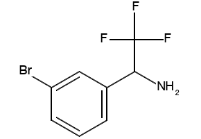 1-(3-Bromophenyl)-2,2,2-trifluoroethan-1-amine, 843608-45-7, undefined, 
