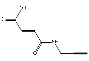 4-Oxo-4-(prop-2-yn-1-ylamino)but-2-enoic acid, 671188-20-8, undefined, 