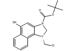 Tert-butyl (R)-1-(chloromethyl)-5-hydroxy-1,2-dihydro-3H-benzo[e]indole-3-carboxylate, 130008-89-8, undefined, 