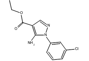 Ethyl 5-amino-1-(3-chlorophenyl)-1H-pyrazole-4-carboxylate, 15001-08-8, undefined, 
