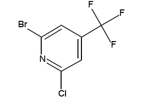 2-Bromo-6-chloro-4-(trifluoromethyl)pyridine, 823221-94-9, undefined, 
