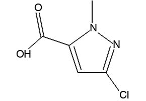 3-Chloro-1-methyl-1H-pyrazole-5-carboxylic acid, 173841-02-6, undefined, 
