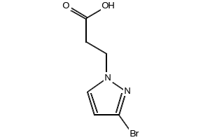 3-(3-Bromo-1H-pyrazol-1-yl)propanoic acid, 1354706-32-3, undefined, 