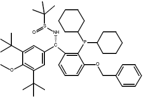 [S(R)]-N-[(S)-[3,5-Di-tert-butyl-4-methoxyphenyl][(3-benzyloxy-2-(dicyclohexylphosphino)phenyl)methyl]-2-methyl-2-propanesulfinamide
