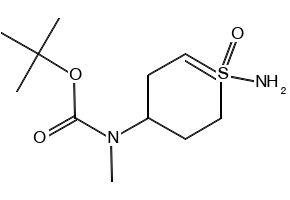tert-Butyl (1-imino-1-oxidohexahydro-1l6-thiopyran-4-yl)(methyl)carbamate, 2816674-57-2, undefined, 