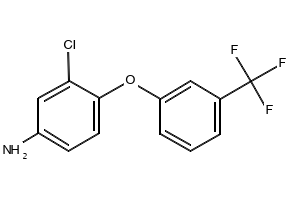3-Chloro-4-(3-(trifluoromethyl)phenoxy)aniline, 40718-14-7, undefined, 