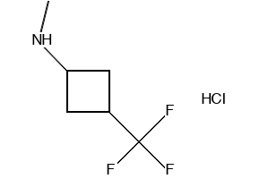 N-Methyl-3-(trifluoromethyl)cyclobutan-1-amine hydrochloride, 2231675-27-5, undefined, 