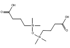 4,4'-(1,1,3,3-Tetramethyldisiloxane-1,3-diyl)dibutanoic acid, 3353-68-2, undefined, 