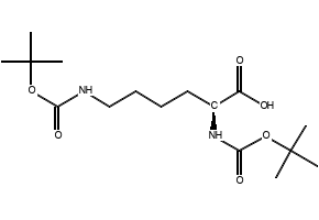 (S)-2,6-Bis((tert-butoxycarbonyl)amino)hexanoic acid, 2483-46-7, undefined, 