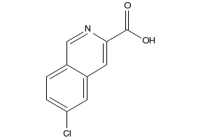 6-Chloroisoquinoline-3-carboxylic acid, 590369-88-3, undefined, 