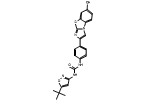 1-(5-(tert-Butyl)isoxazol-3-yl)-3-(4-(7-hydroxybenzo[d]imidazo[2,1-b]thiazol-2-yl)phenyl)urea, 950769-51-4, undefined, 