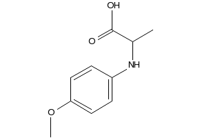 2-((4-Methoxyphenyl)amino)propanoic acid, 66976-53-2, undefined, 